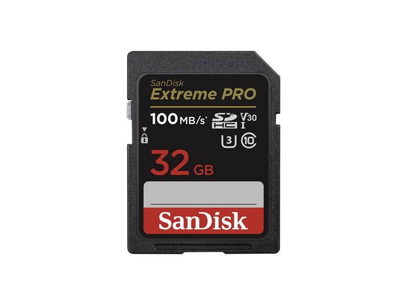 Extreme Pro SDHC 32GB 100MBs UHSI